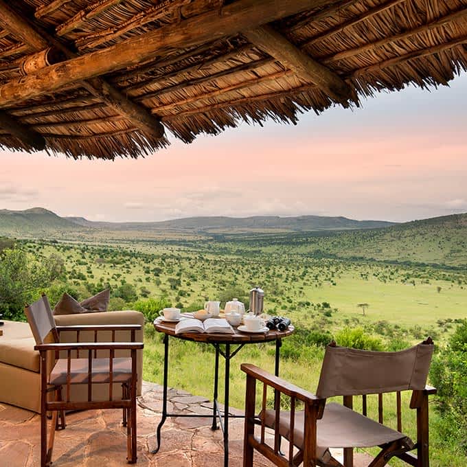 View from Klein's Camp in the Serengeti