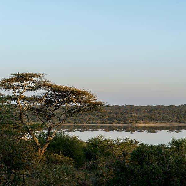 Lake Masek near Ndutu in Serengeti