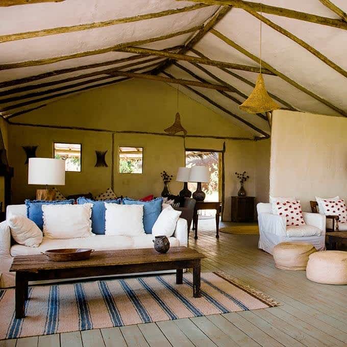 Lounge area at Nomad Lamai Serengeti