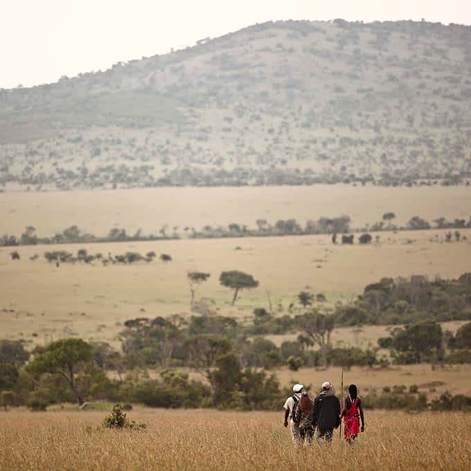The Maasai people of the Serengeti act as guides