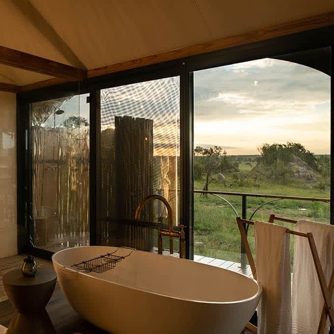Bathroom at Lemala Nanyukie in the Serengeti