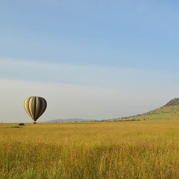 Read about hot air balloon flights