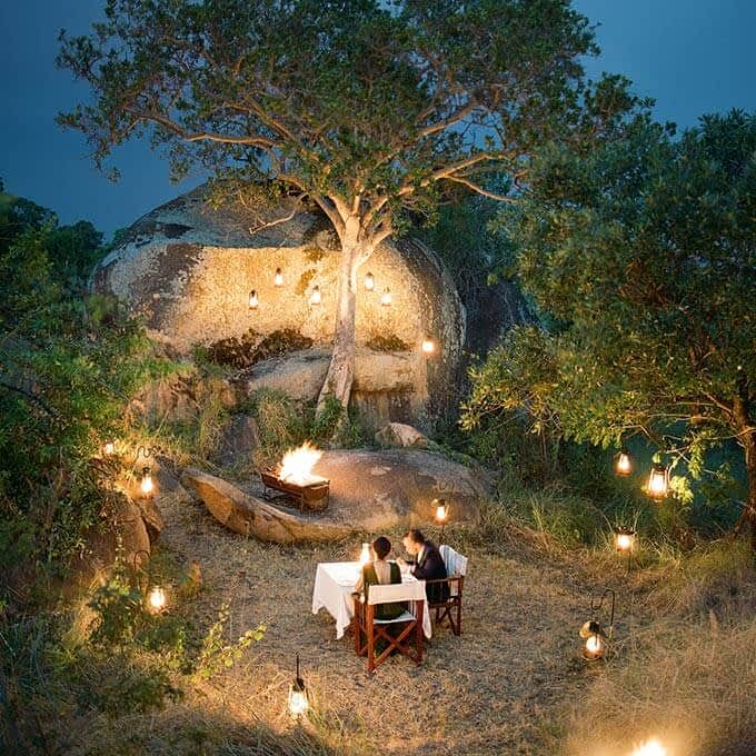 For an intimate safari experience stay at Serengeti Bushtops