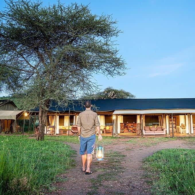 Lemala Ewanjan Tented Camp is an intimate tented camp in the Serengeti in Tanzania