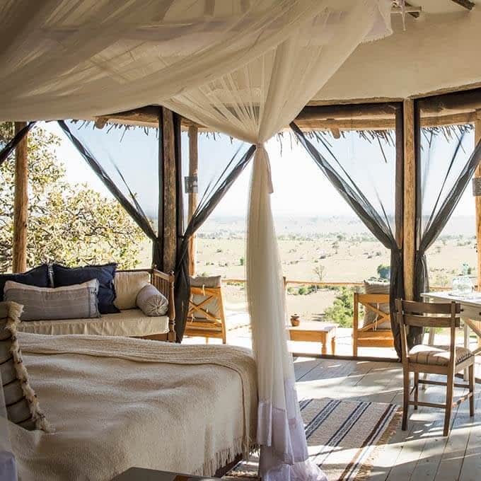 Your luxury safari room at Nomad Lamai Serengeti in Tanzania