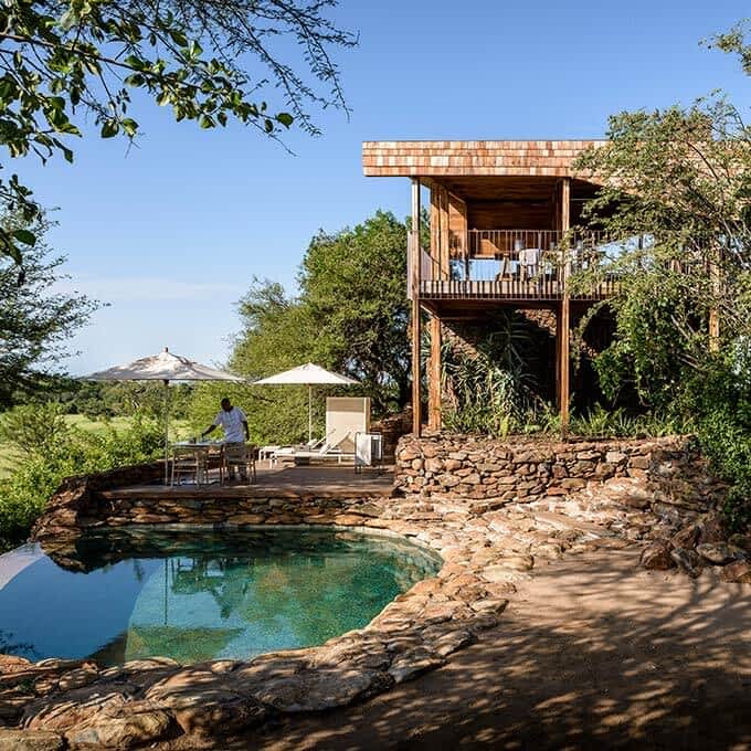 Luxury safari at Singita Faru Faru Lodge in the Serengeti