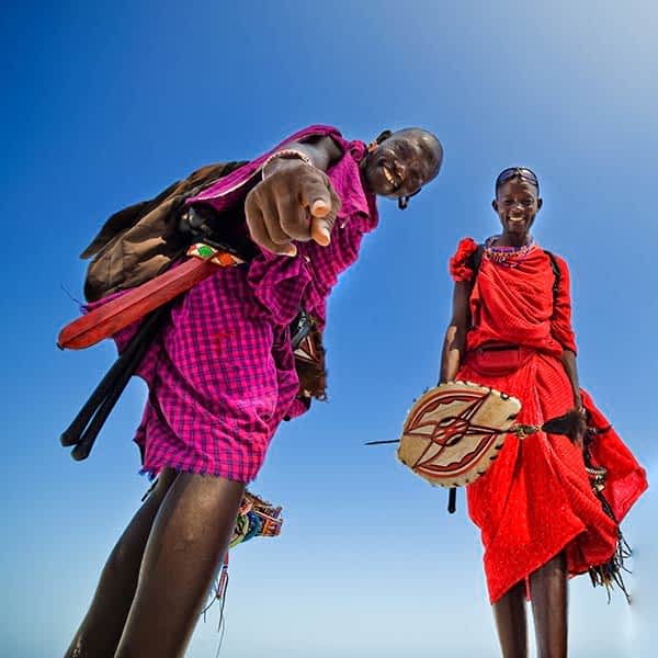 Maasai people and culture in Serengeti