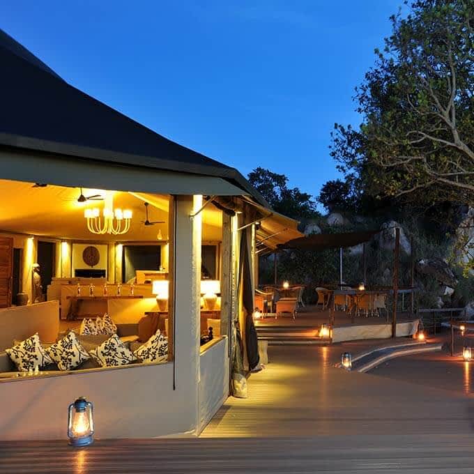 The main area at Lemala Kuria Hills Lodge in the Serengeti in Tanzania