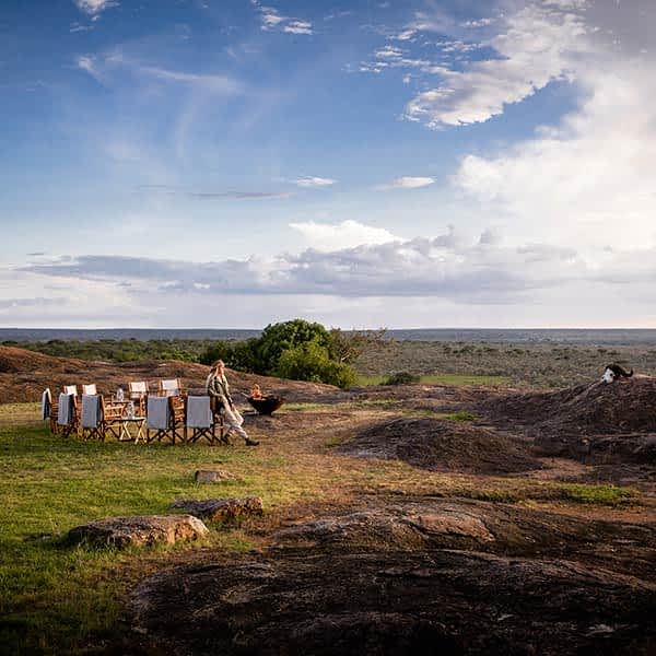 Serengeti Mara area landscape