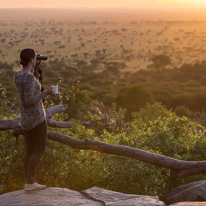 Serengeti plains safari in Tanzania