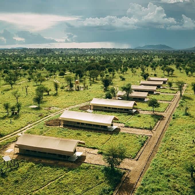 Serengeti Tortilis Camp is a safari camp in Serengeti National Park